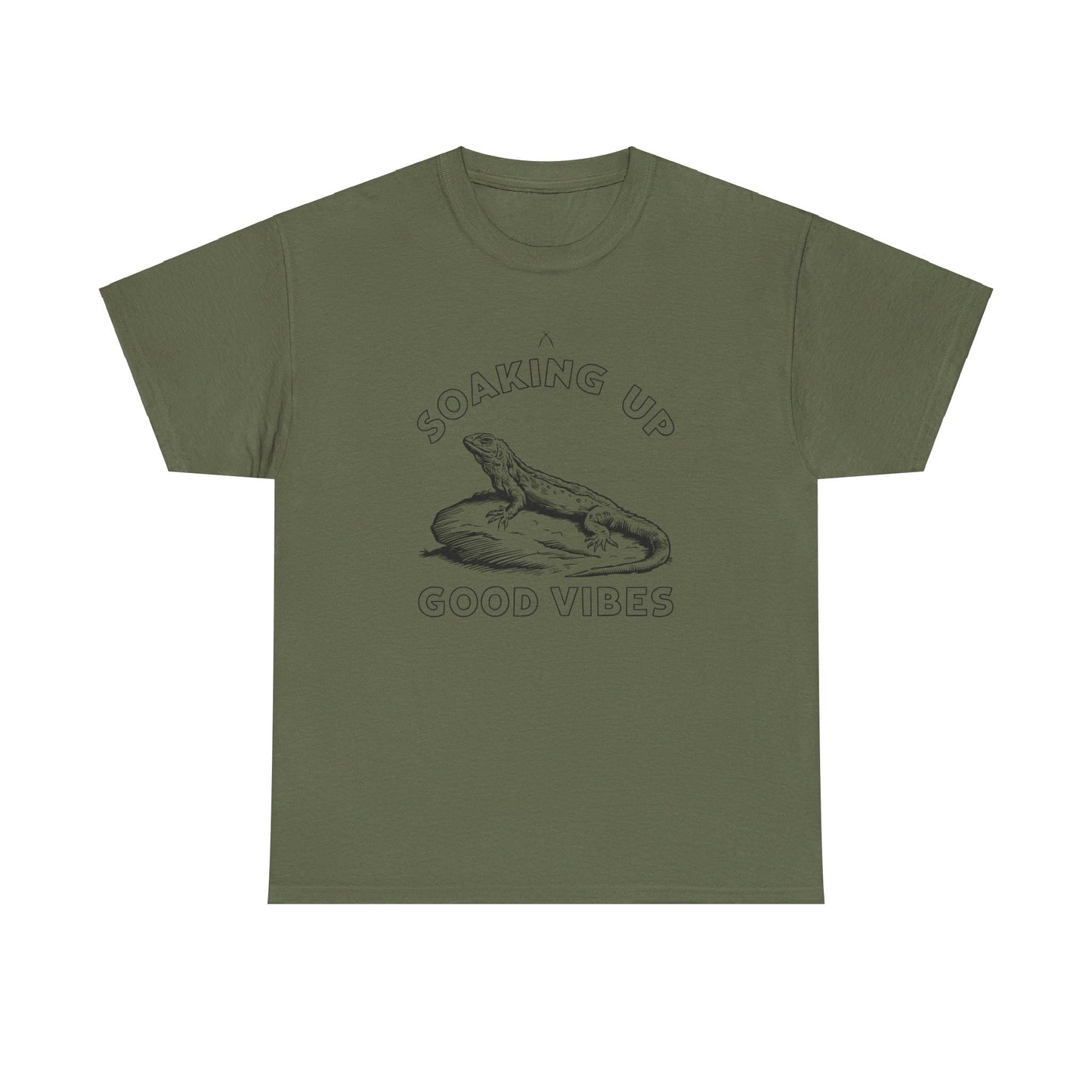 Soaking up Good Vibes Lizard Tee