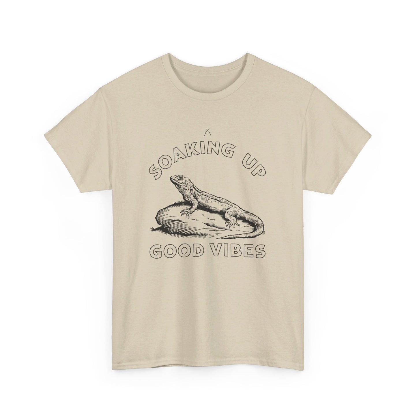 Soaking up Good Vibes Lizard Tee