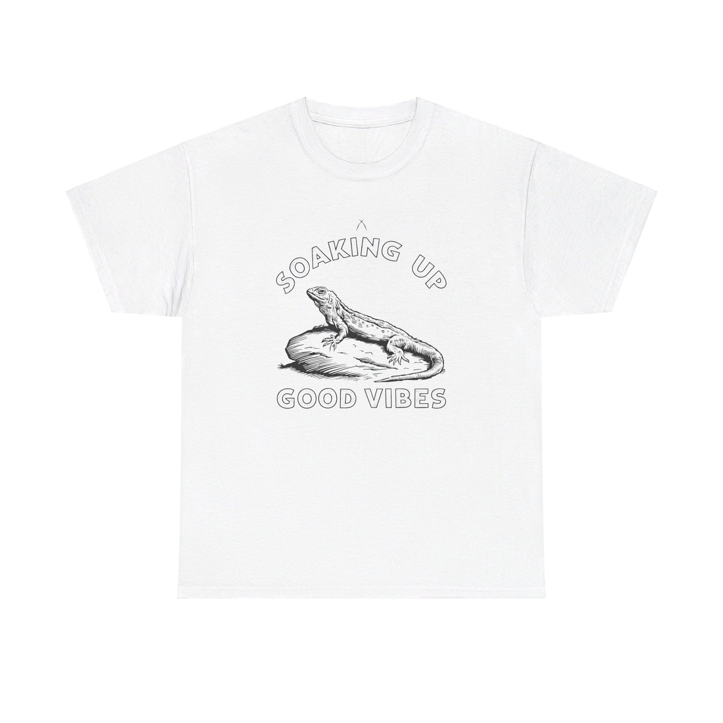 Soaking up Good Vibes Lizard Tee