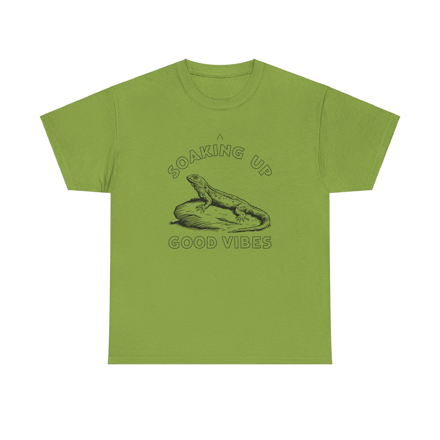 Soaking up Good Vibes Lizard Tee