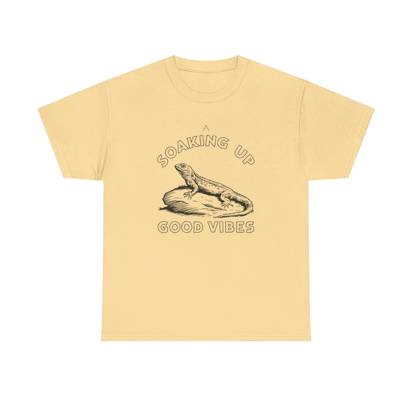 Soaking up Good Vibes Lizard Tee