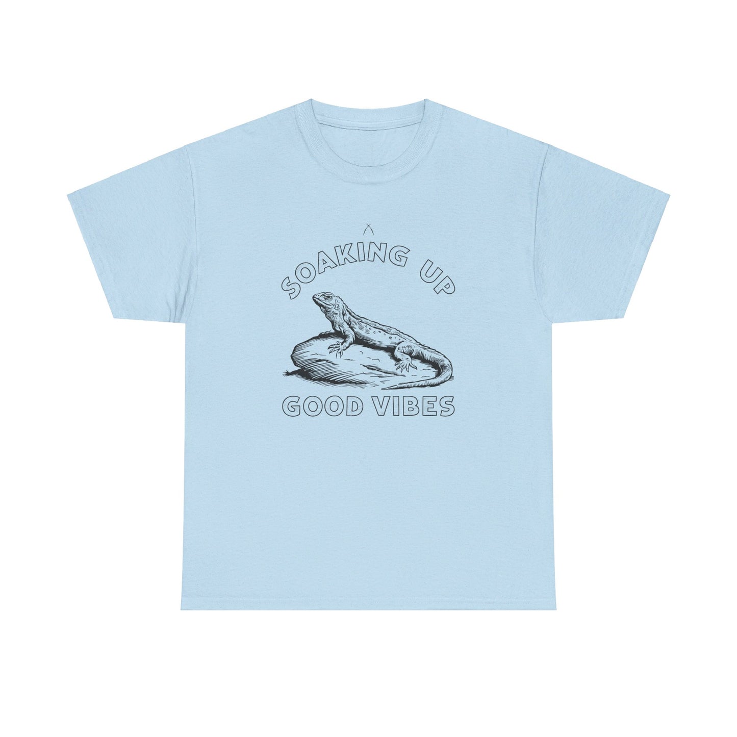 Soaking up Good Vibes Lizard Tee