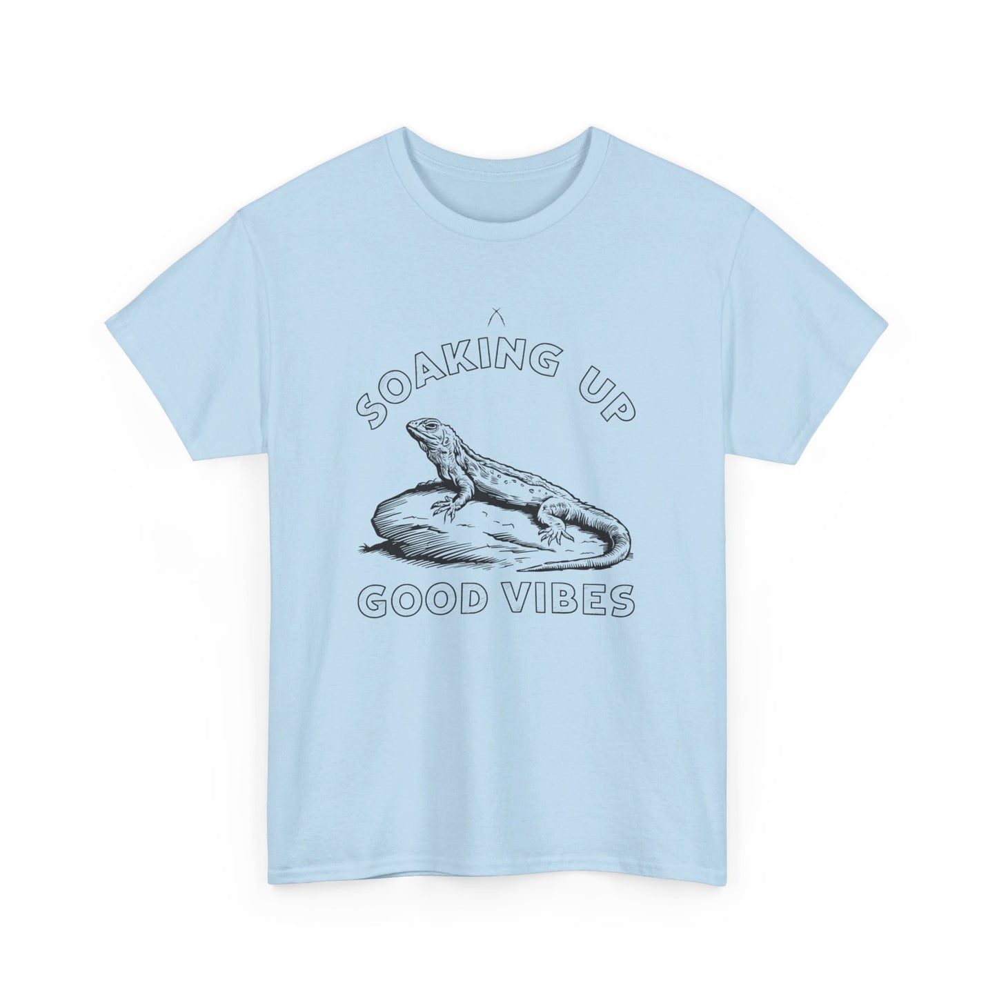 Soaking up Good Vibes Lizard Tee