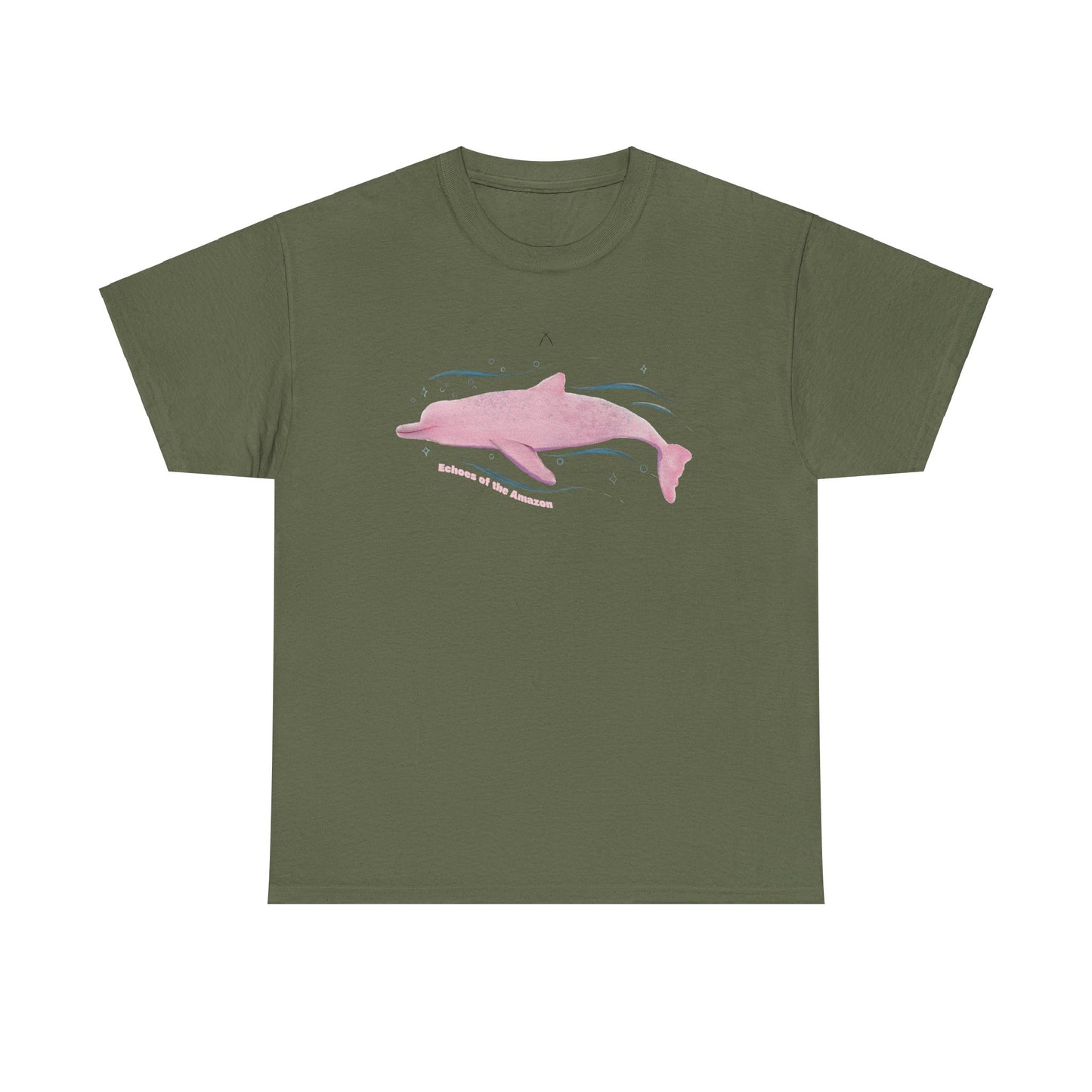 Echoes of the Amazon River Dolphin Tee