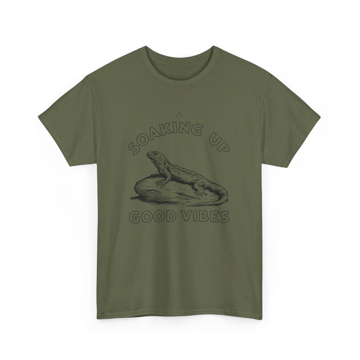 Soaking up Good Vibes Lizard Tee