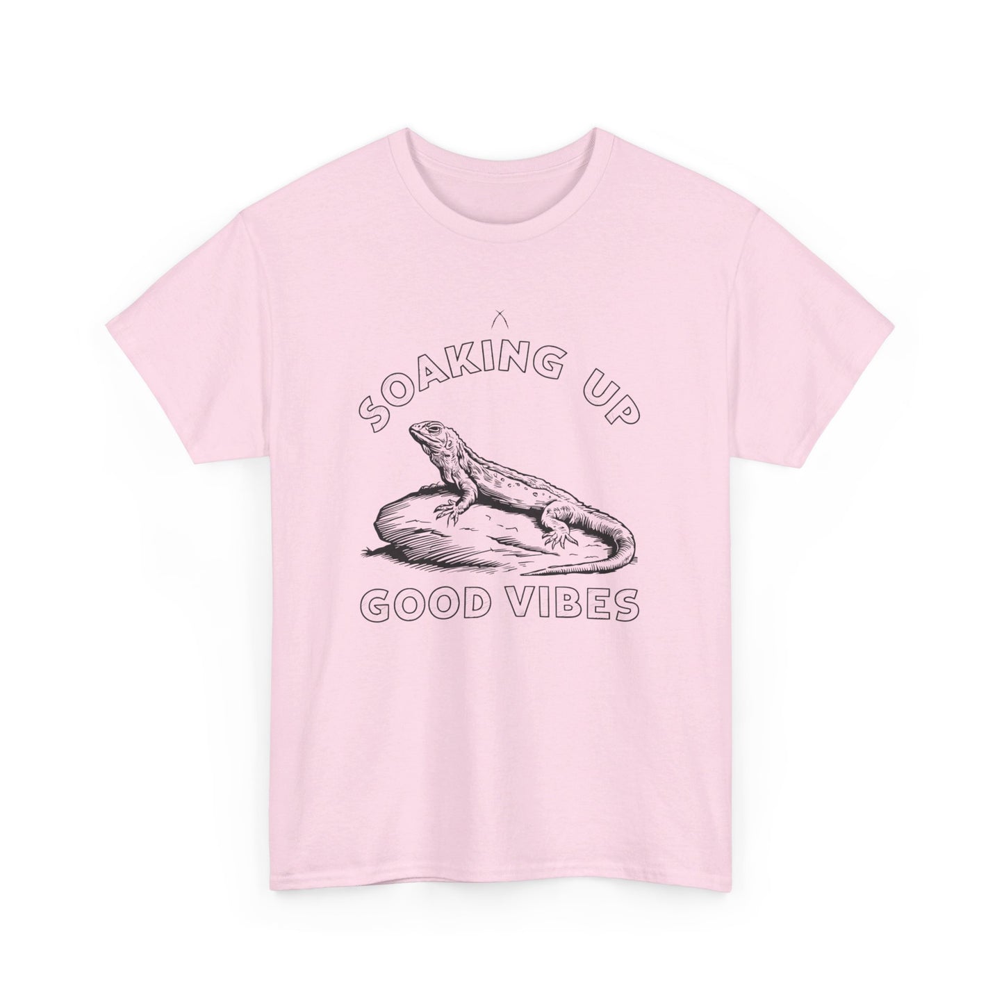 Soaking up Good Vibes Lizard Tee