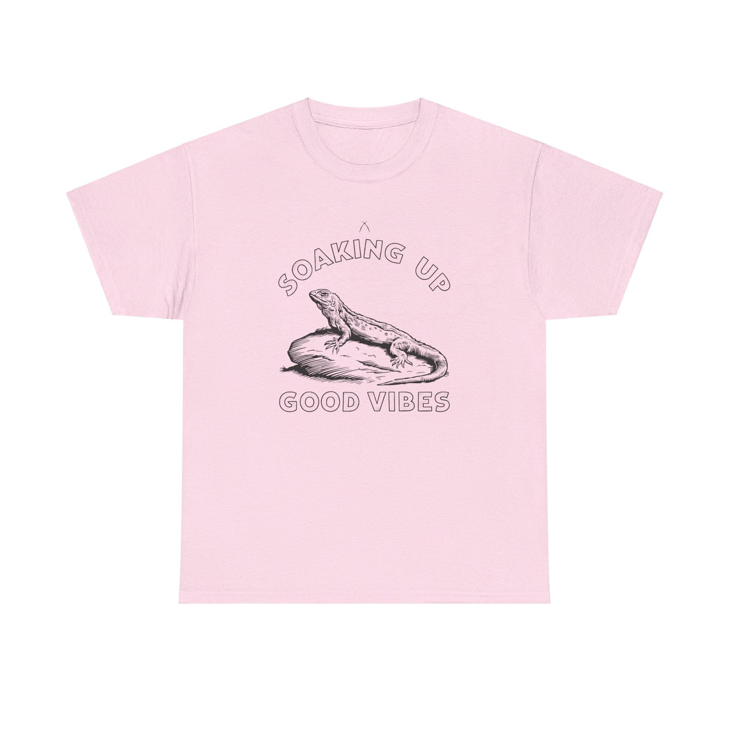 Soaking up Good Vibes Lizard Tee