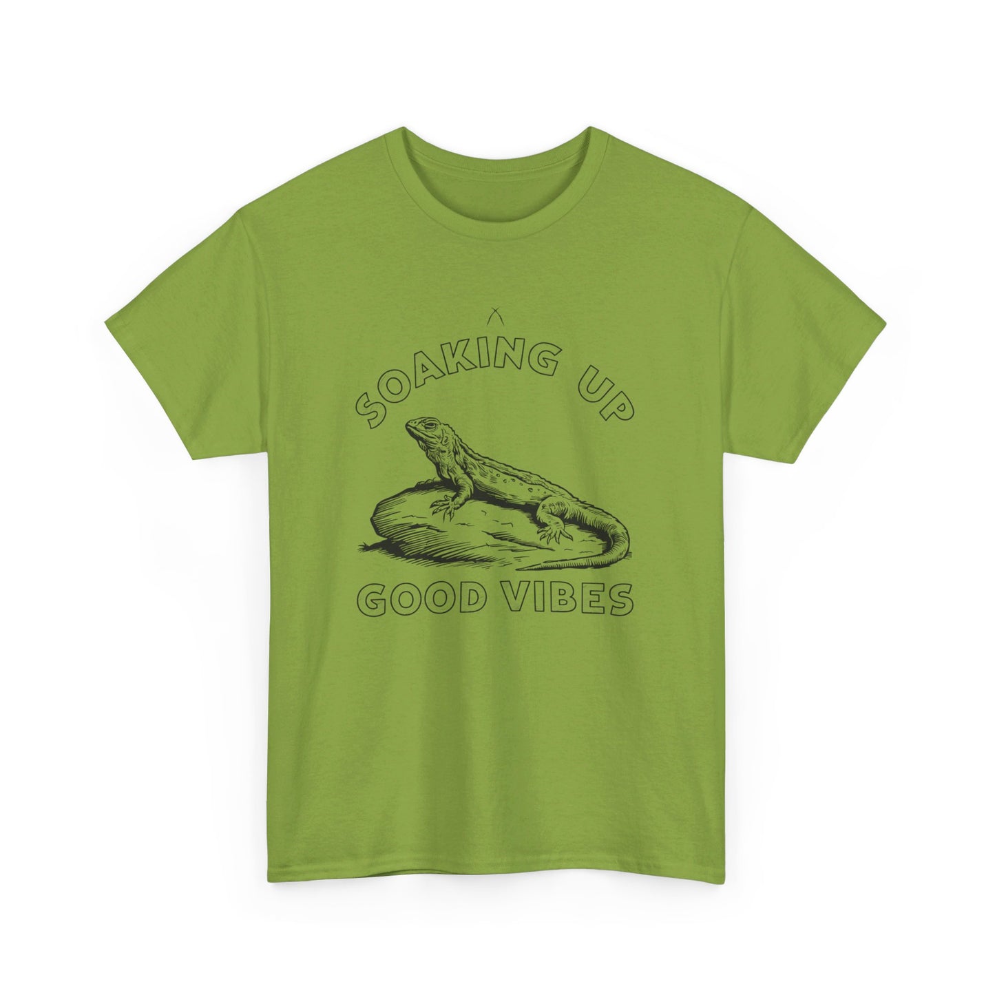 Soaking up Good Vibes Lizard Tee