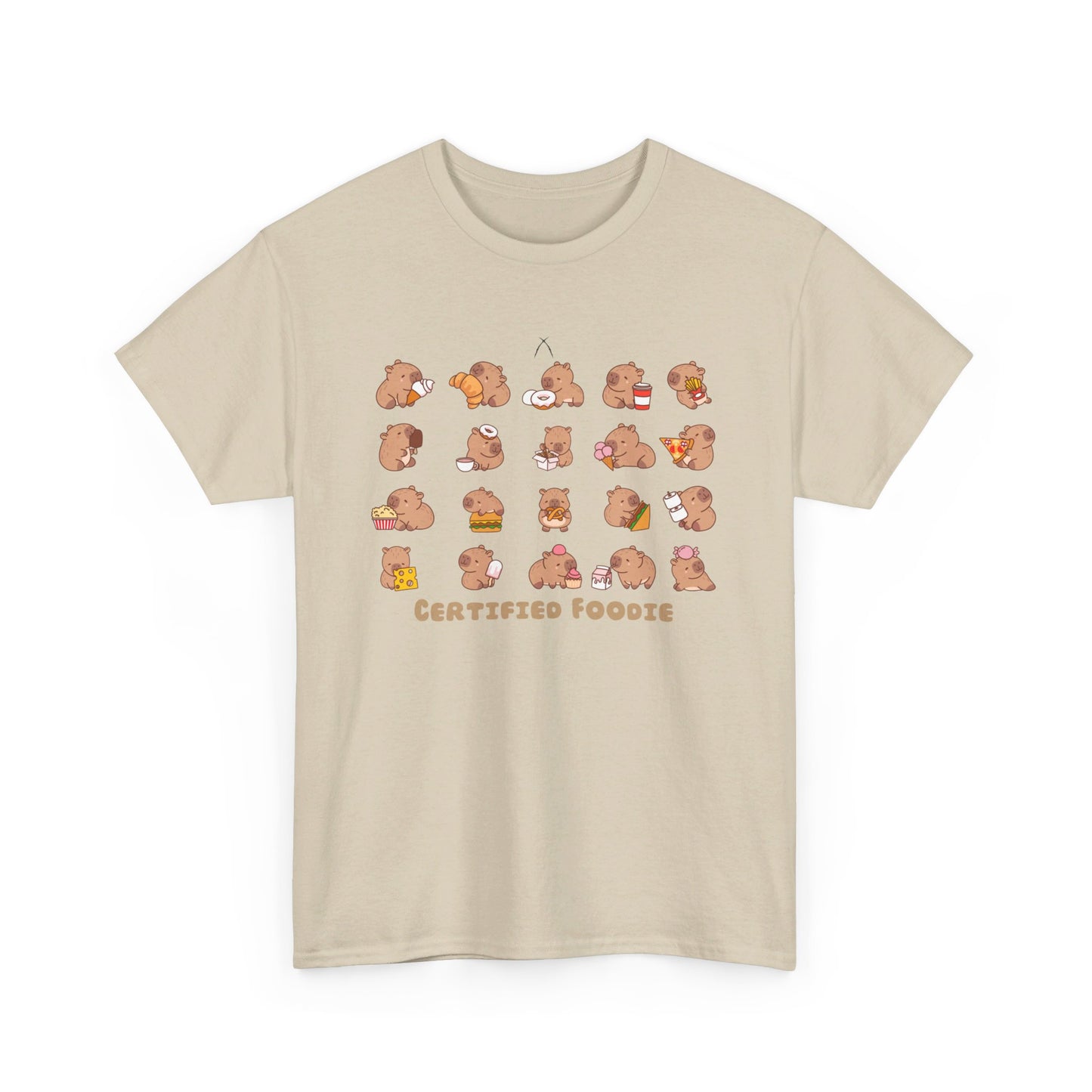 Certified Foodie Capybara Tee