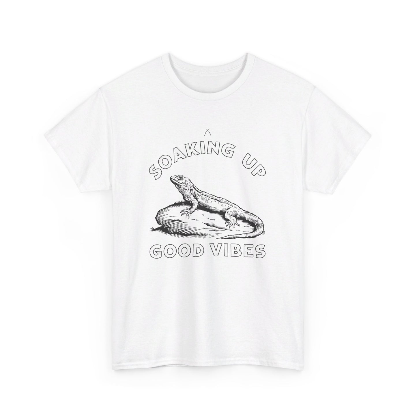 Soaking up Good Vibes Lizard Tee