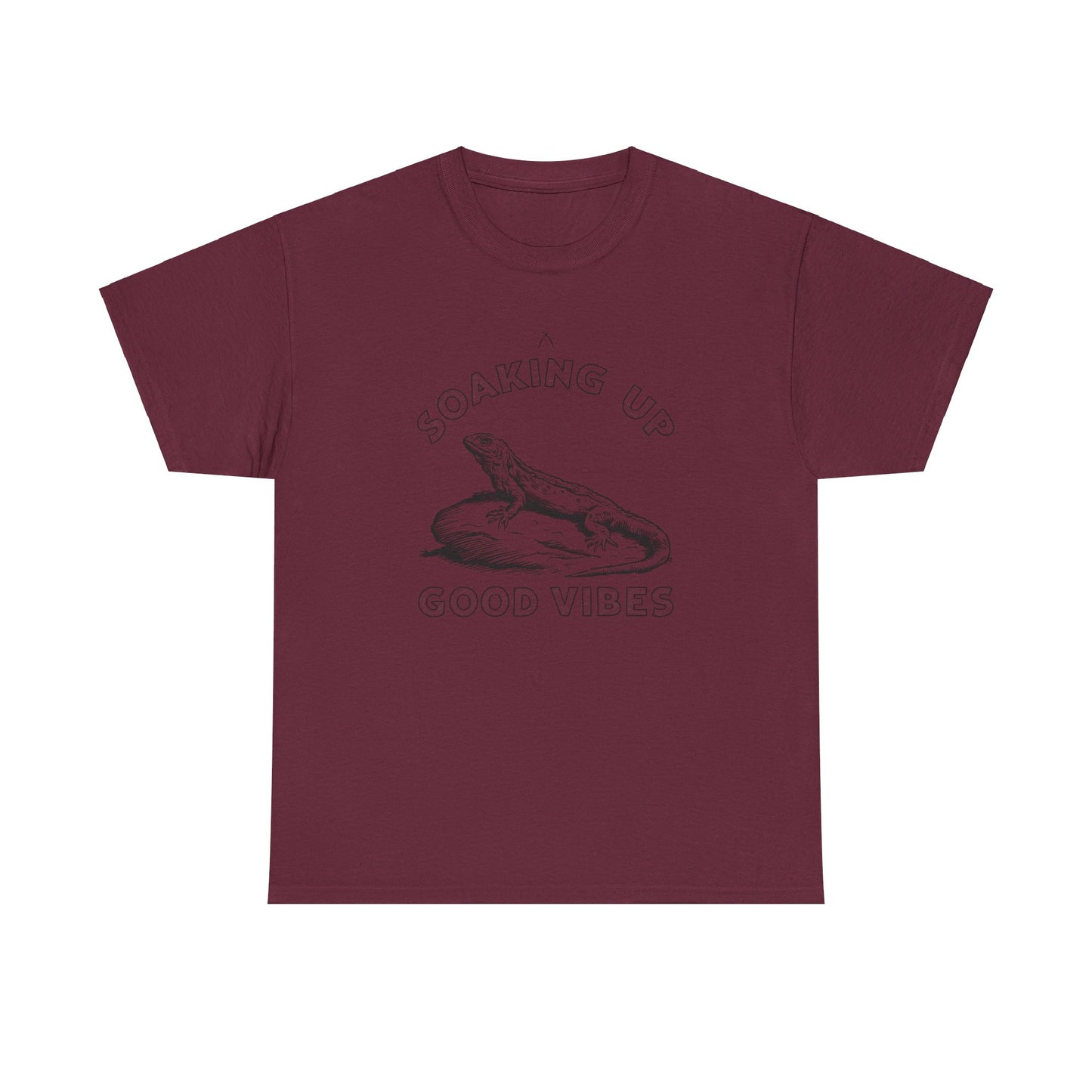 Soaking up Good Vibes Lizard Tee