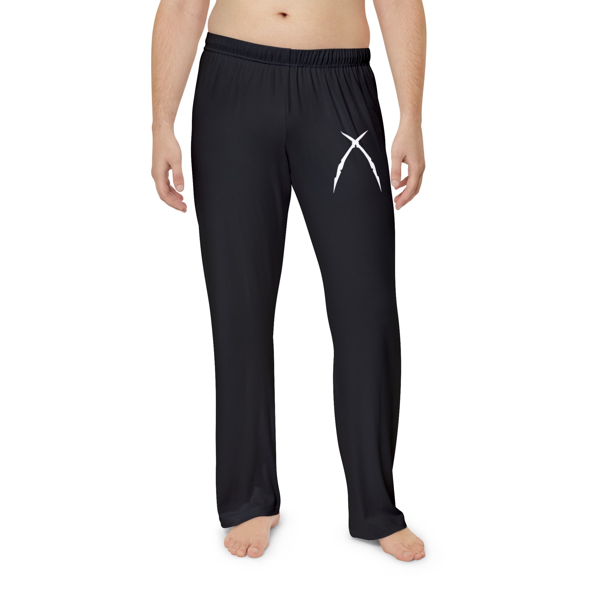 WILD Men Pajama Pants Black - WILD