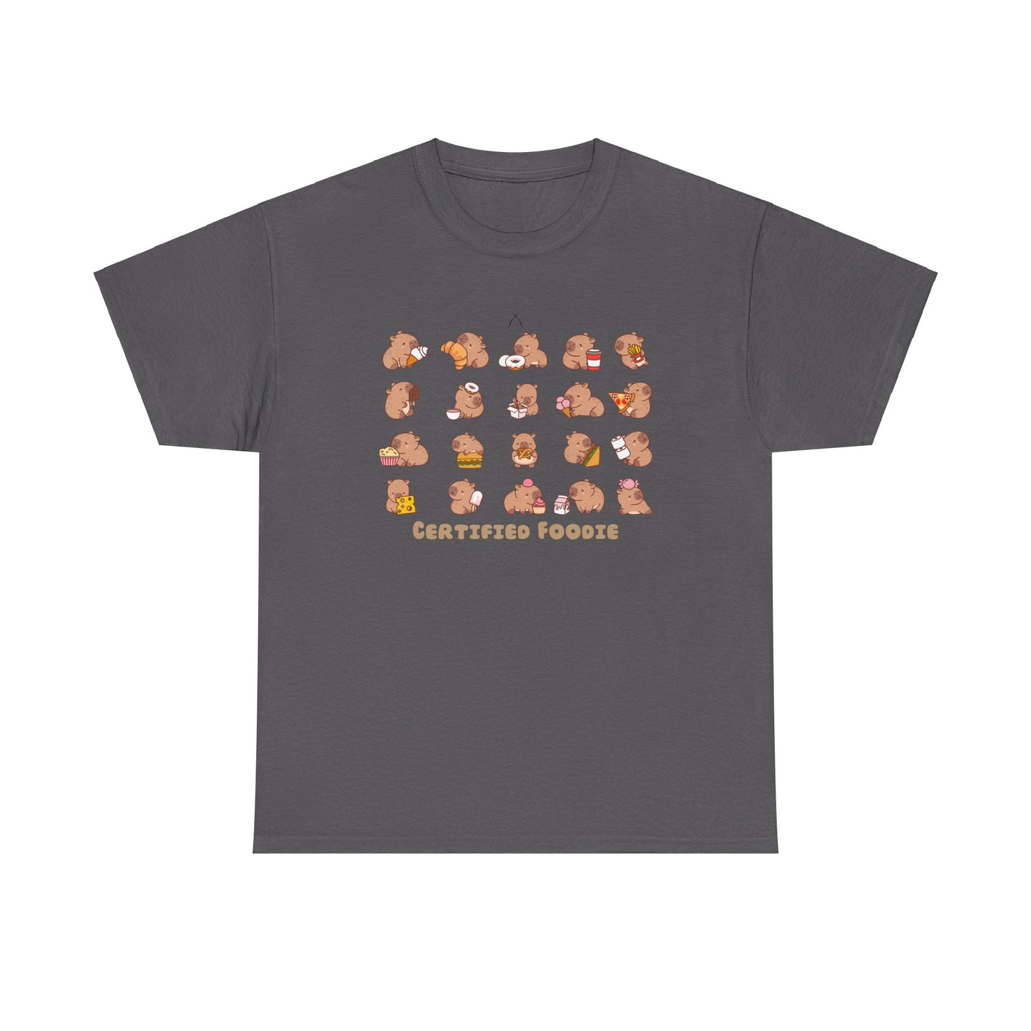 Certified Foodie Capybara Tee