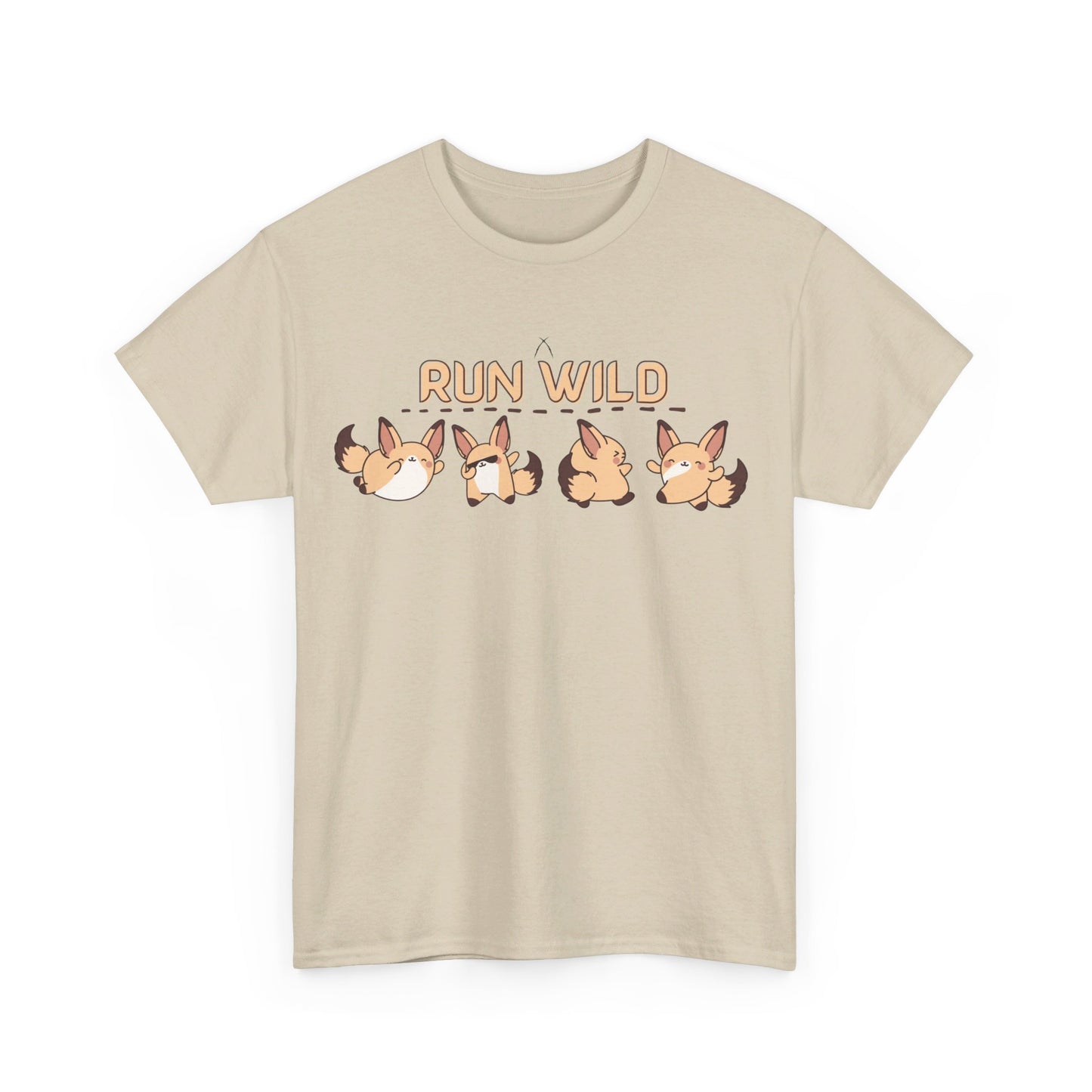 Run WILD Fennec Fox Tee