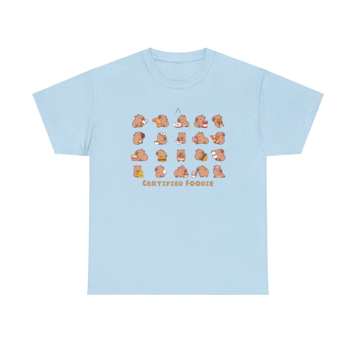 Certified Foodie Capybara Tee