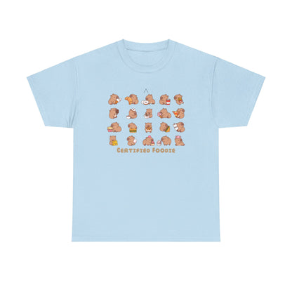 Certified Foodie Capybara Tee