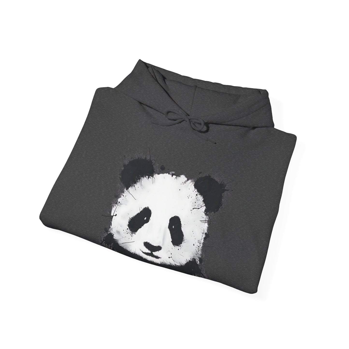 Panda Paint Splatter Hoodie - WILD