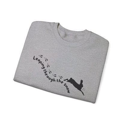 Leaping through the Snow Sweatshirt