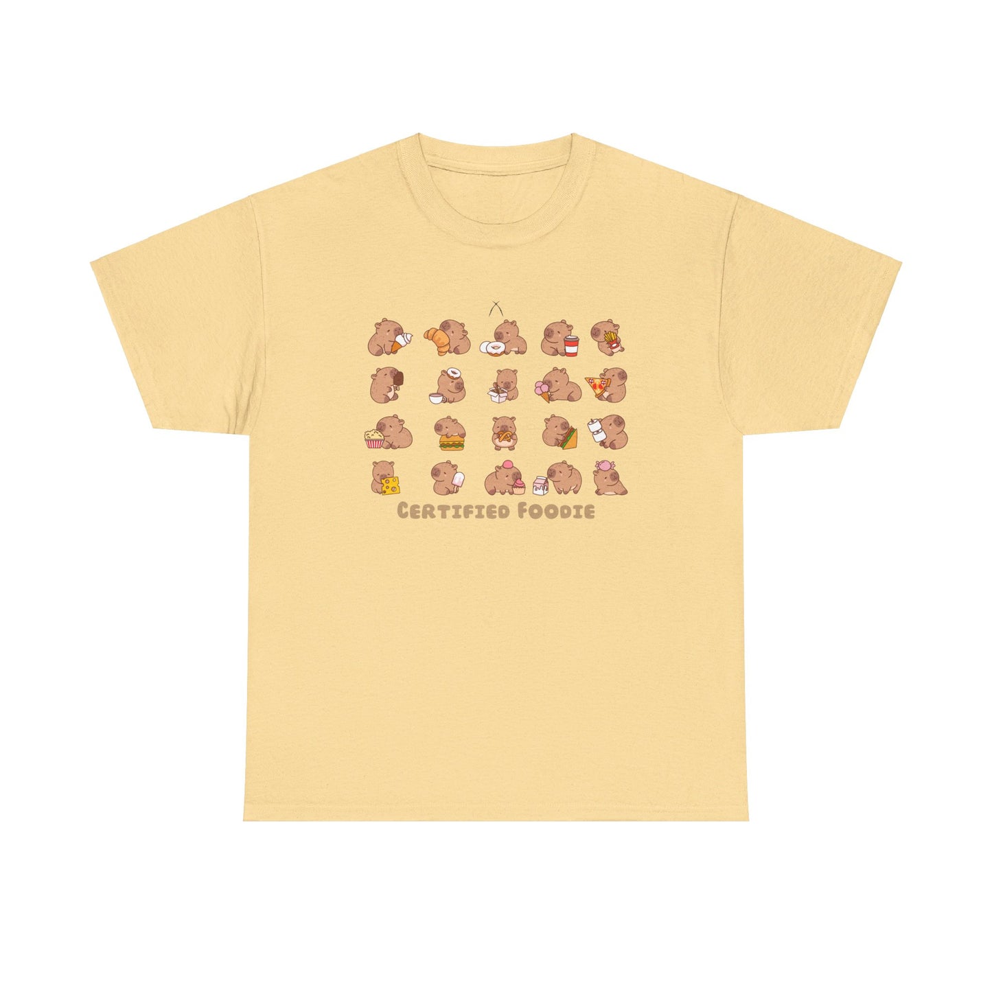 Certified Foodie Capybara Tee