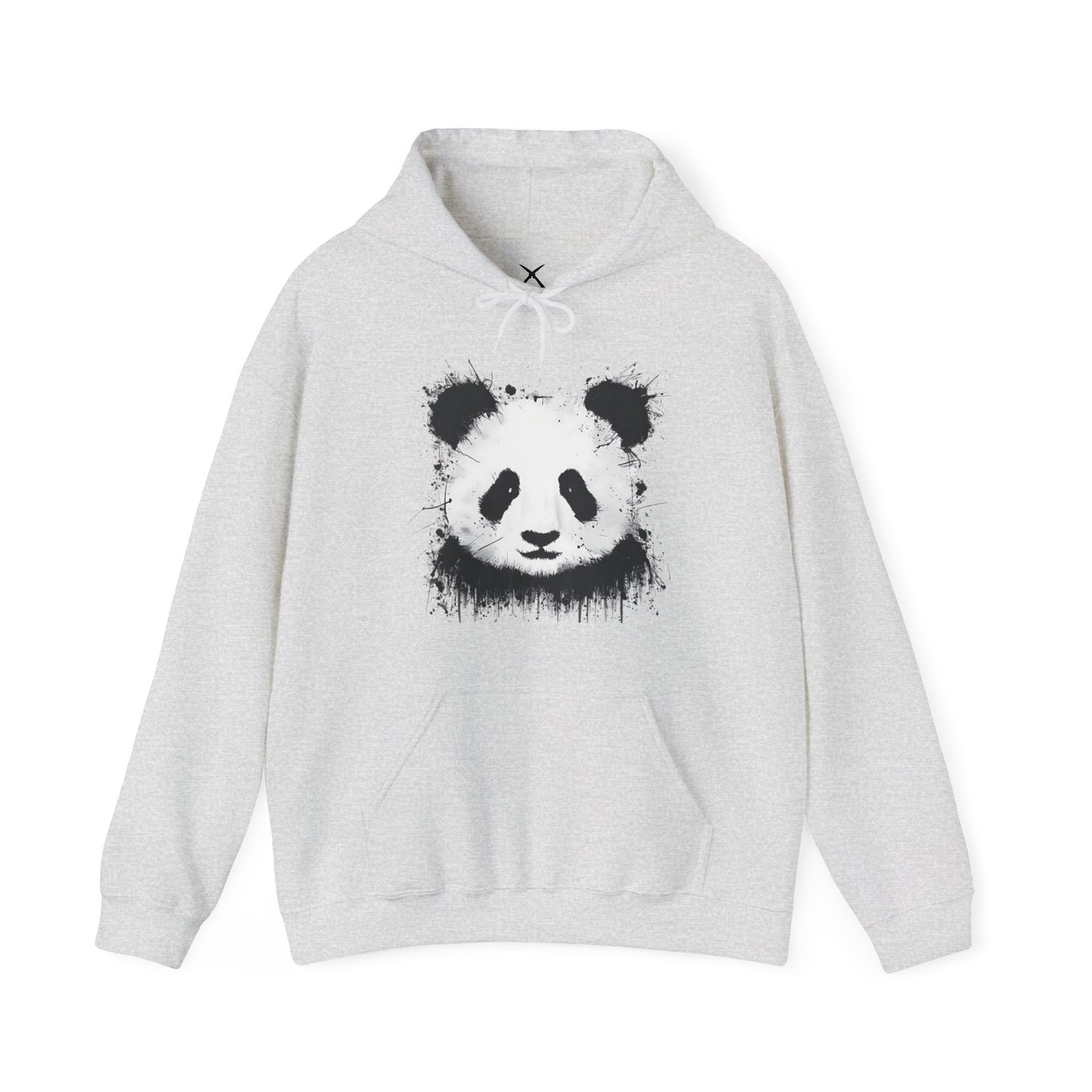 Panda Paint Splatter Hoodie - WILD