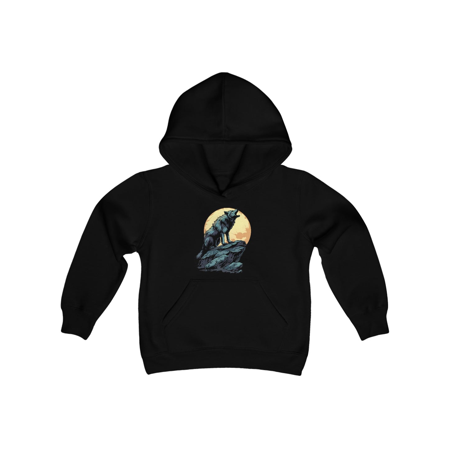 Kids Wolf Hoodie Plus - WILD