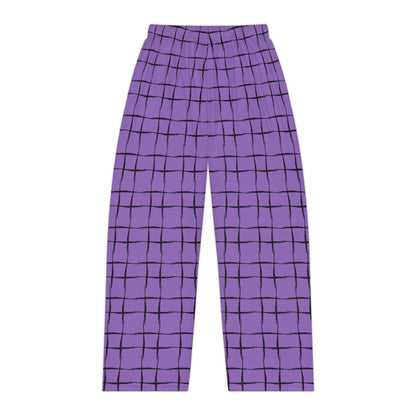 WILD Women Pajama Pants Purple - WILD