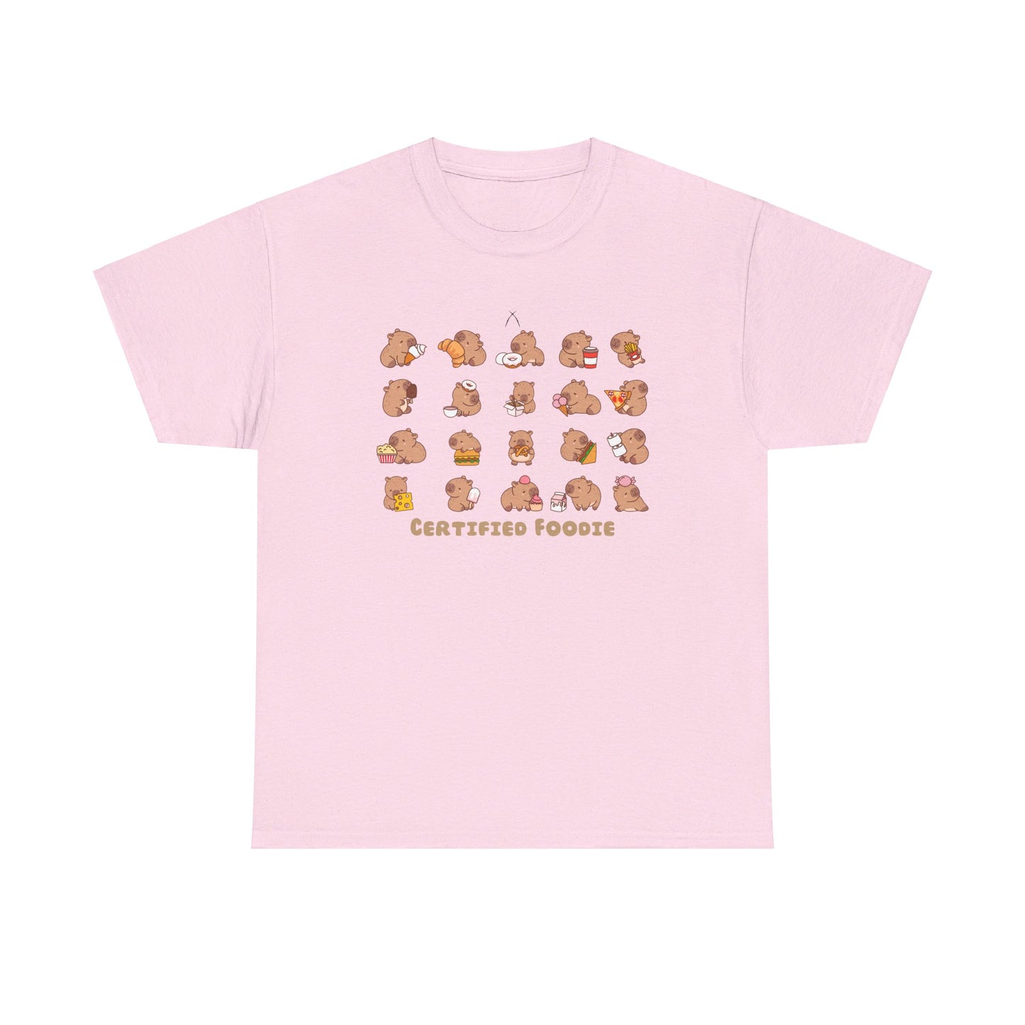 Certified Foodie Capybara Tee