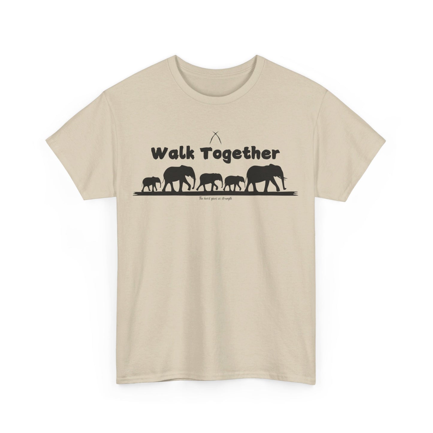 Walk Together Elephant Tee