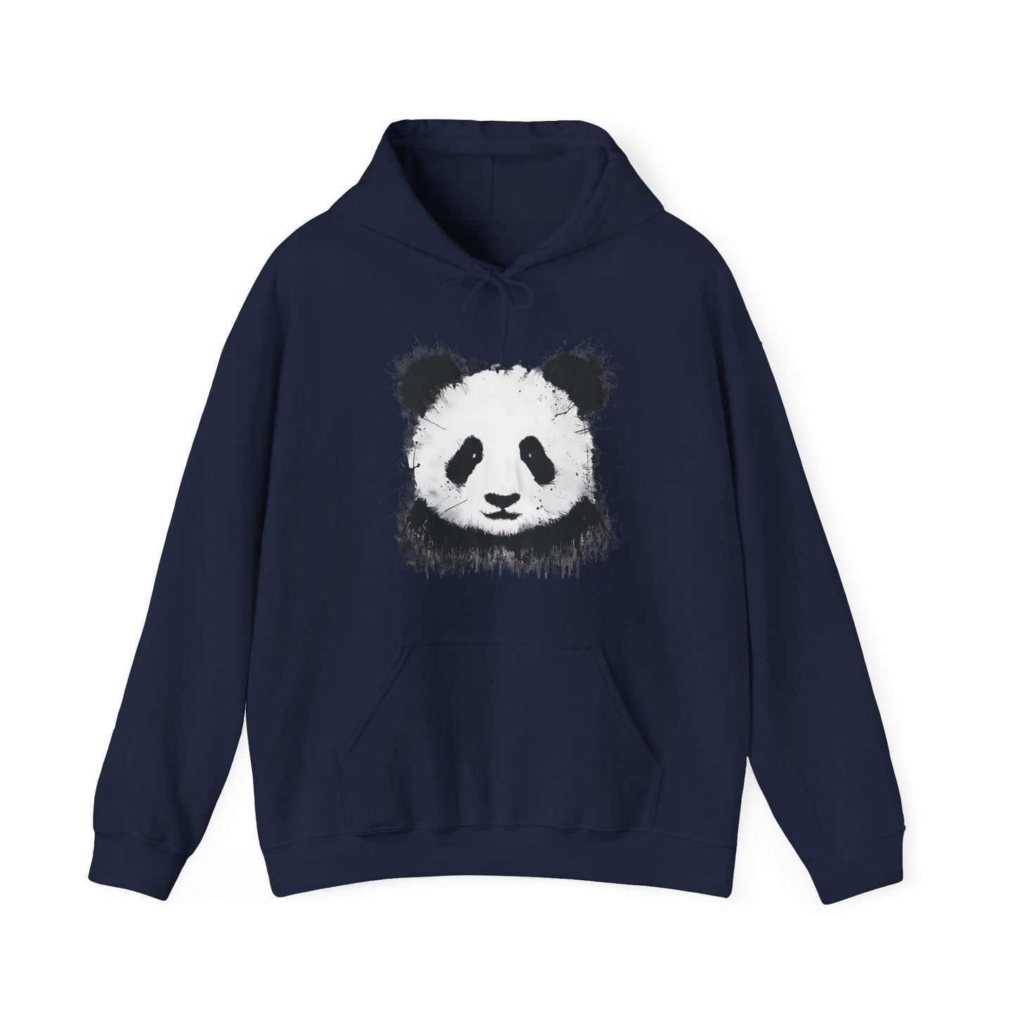 Panda Paint Splatter Hoodie - WILD