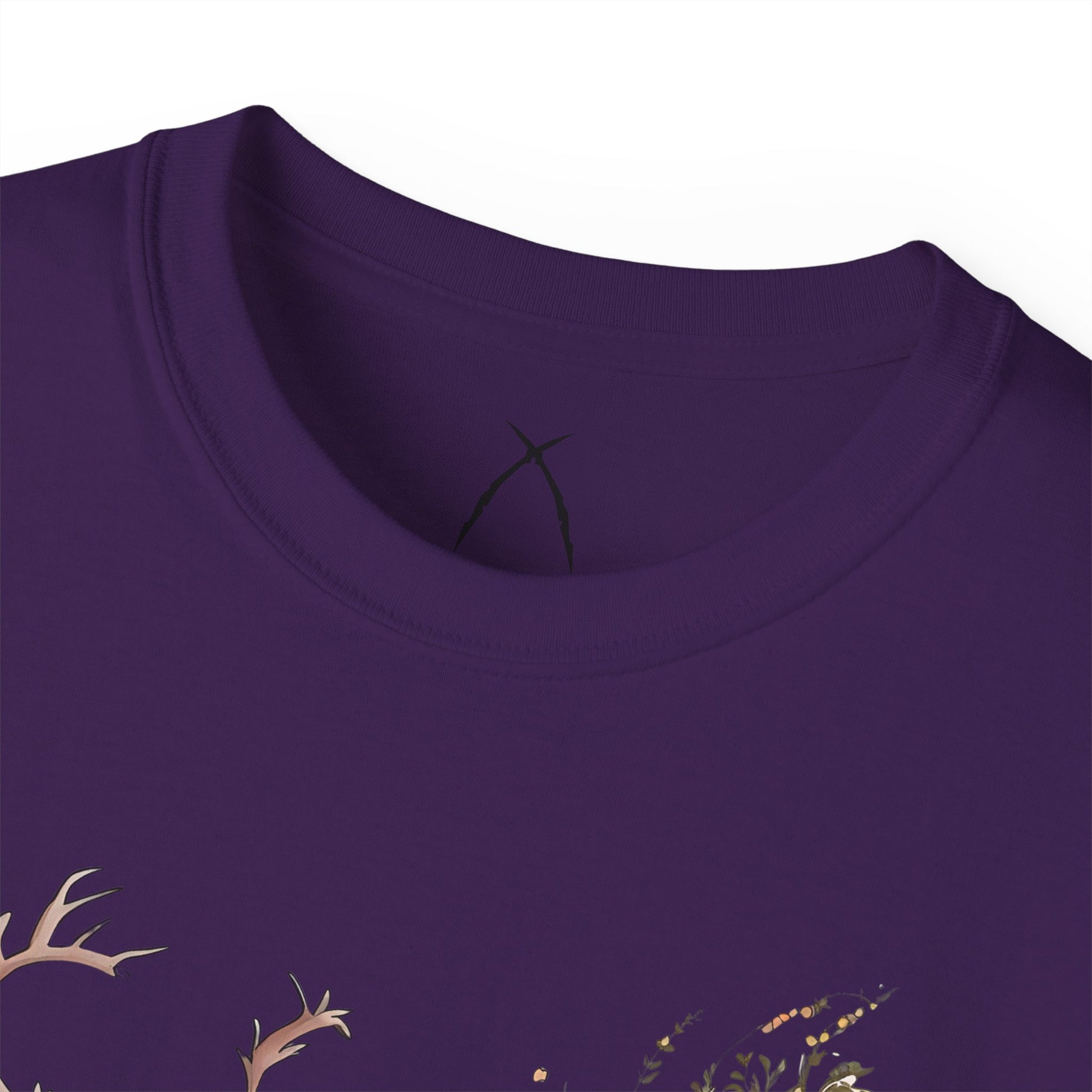 Floral Sika Deer Tee - WILD