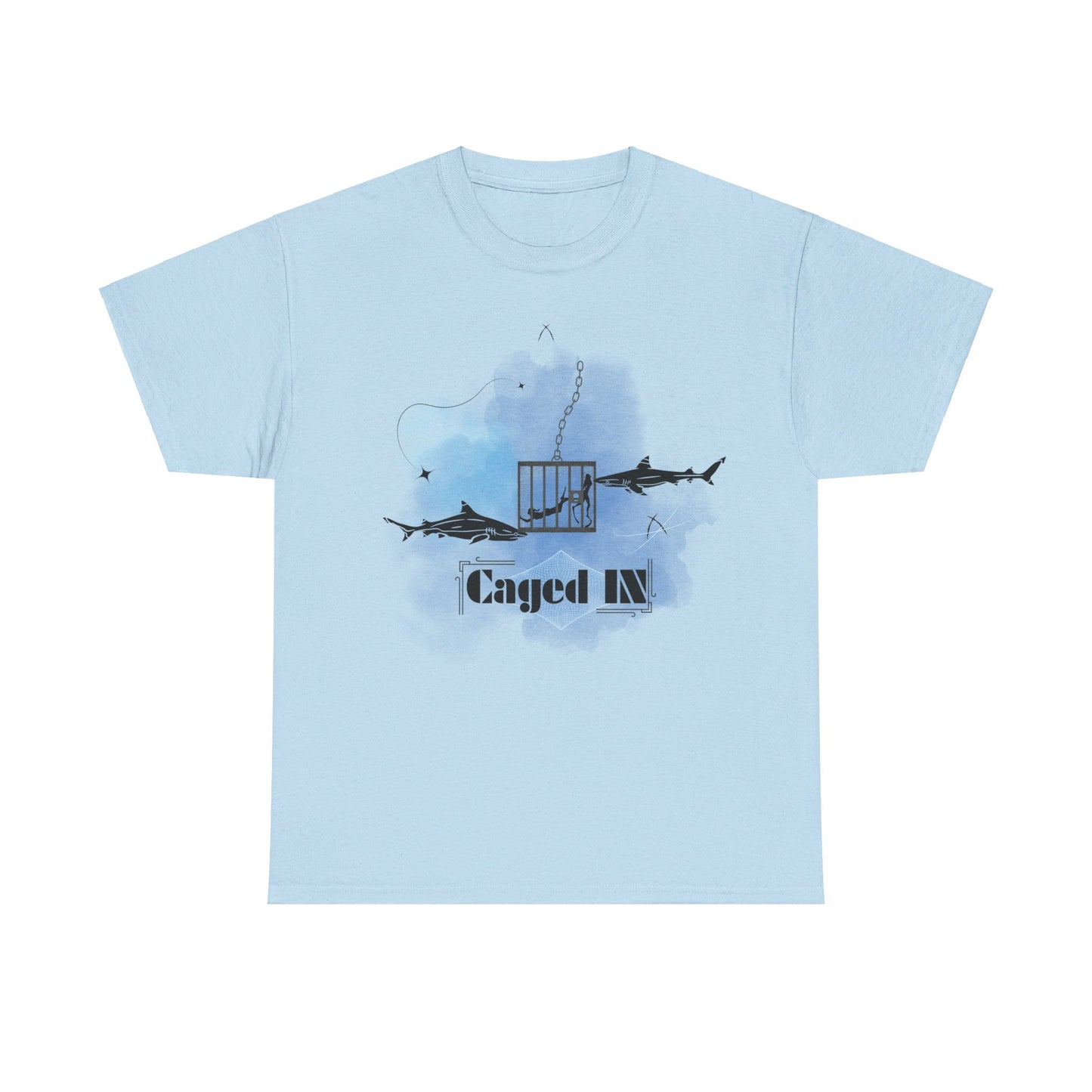 Caged In Reef Shark Tee