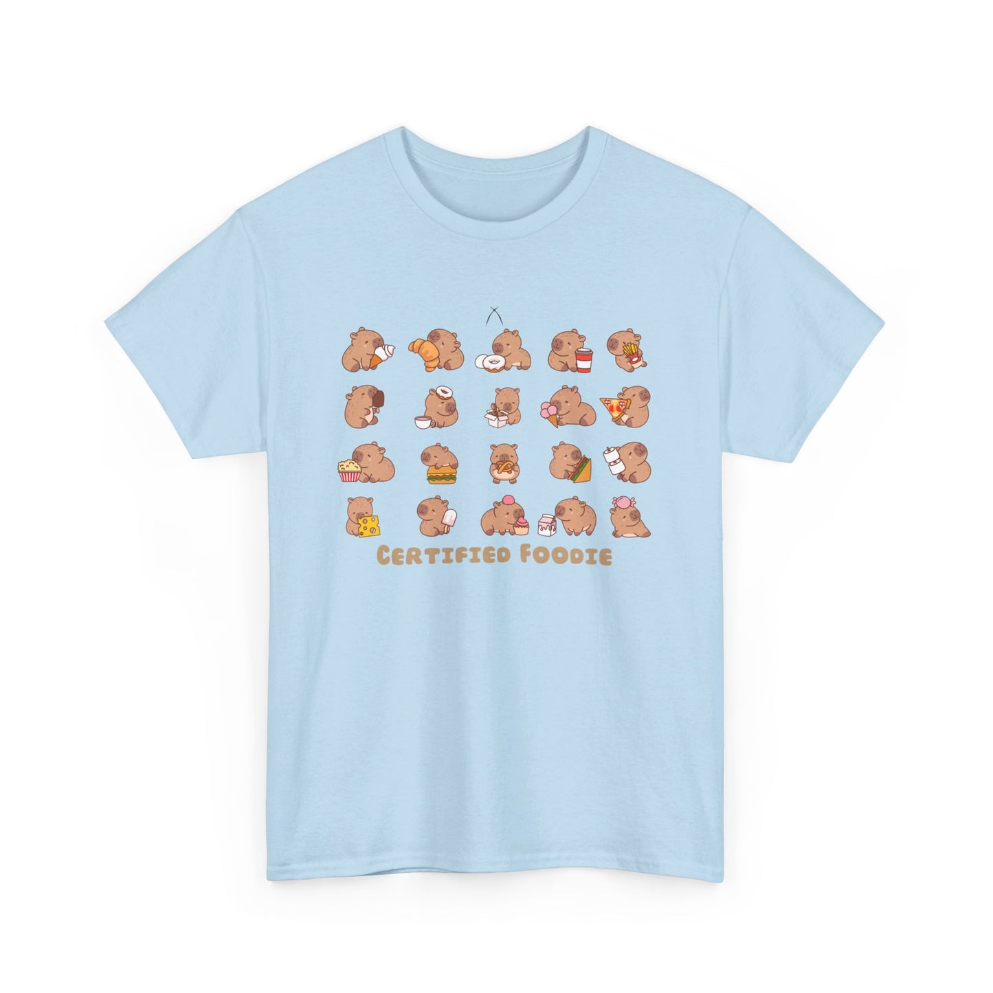 Certified Foodie Capybara Tee