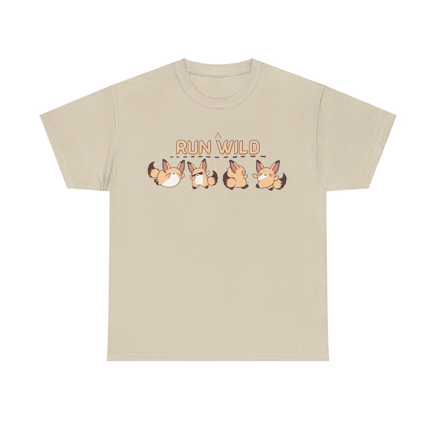 Run WILD Fennec Fox Tee