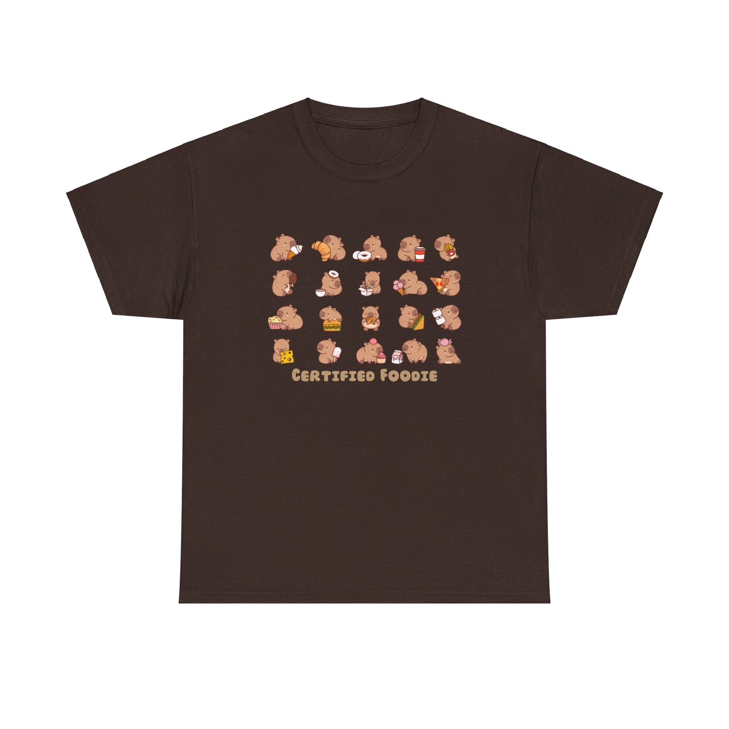 Certified Foodie Capybara Tee