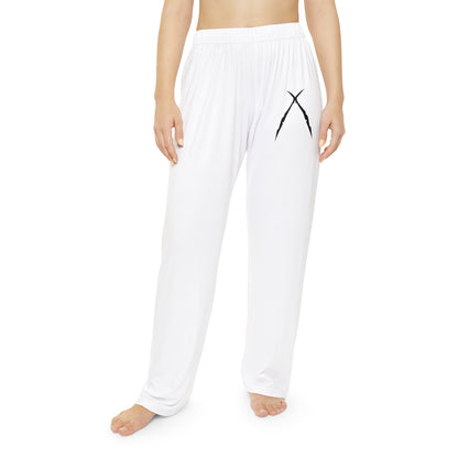 WILD Women Pajama Pants White - WILD