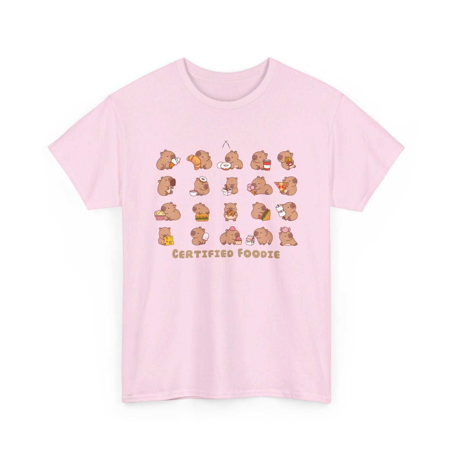 Certified Foodie Capybara Tee