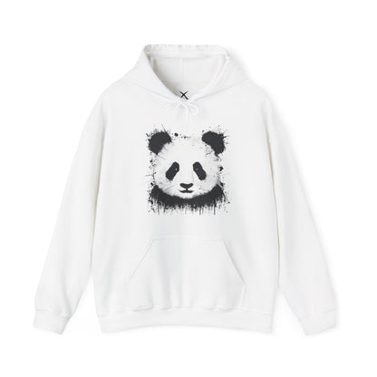 Panda Paint Splatter Hoodie - WILD