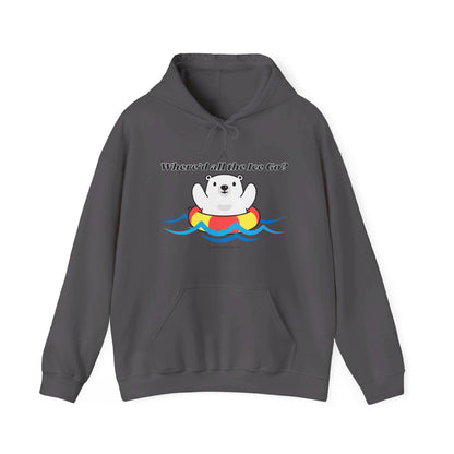 Where'd all the Ice go? Polar Bear Hoodie