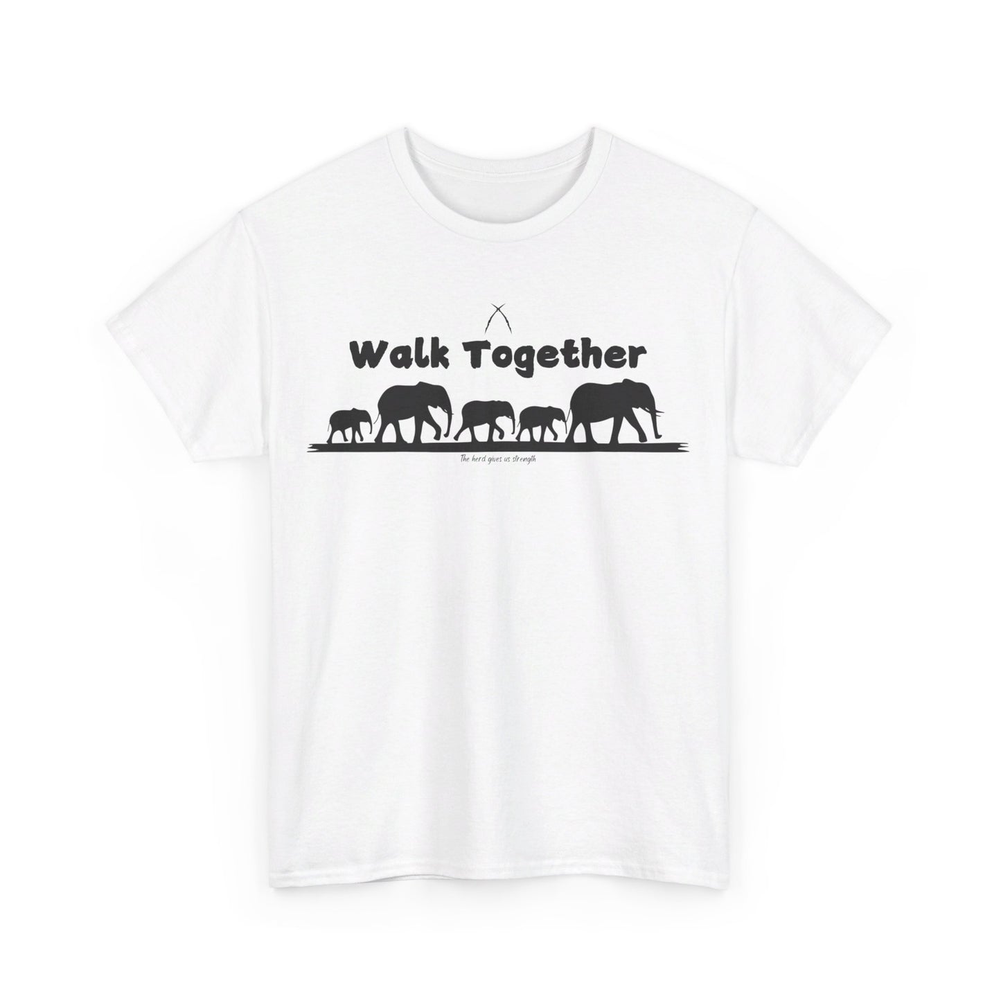 Walk Together Elephant Tee