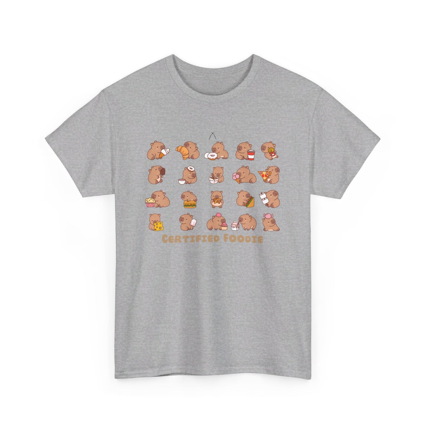 Certified Foodie Capybara Tee