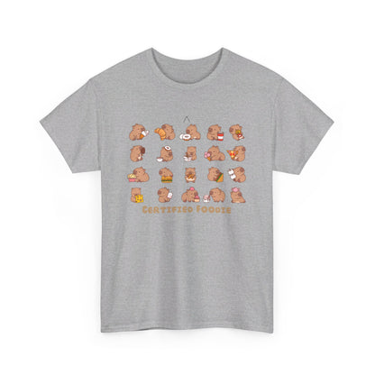 Certified Foodie Capybara Tee