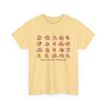 Certified Foodie Capybara Tee