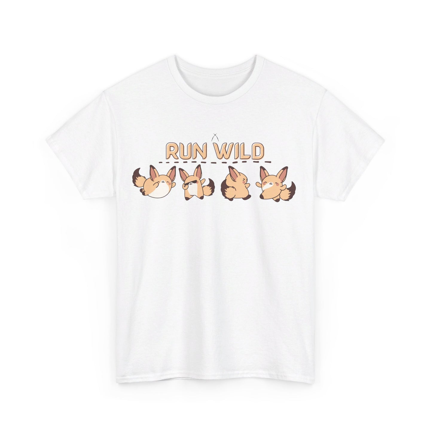 Run WILD Fennec Fox Tee