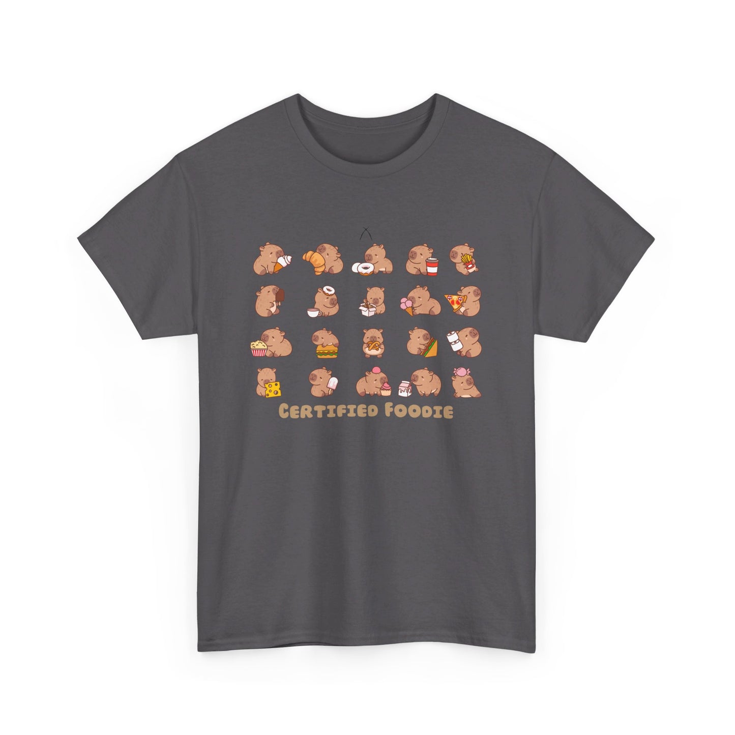 Certified Foodie Capybara Tee