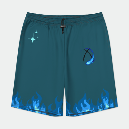 WILD Blue Flares Shorts - WILD