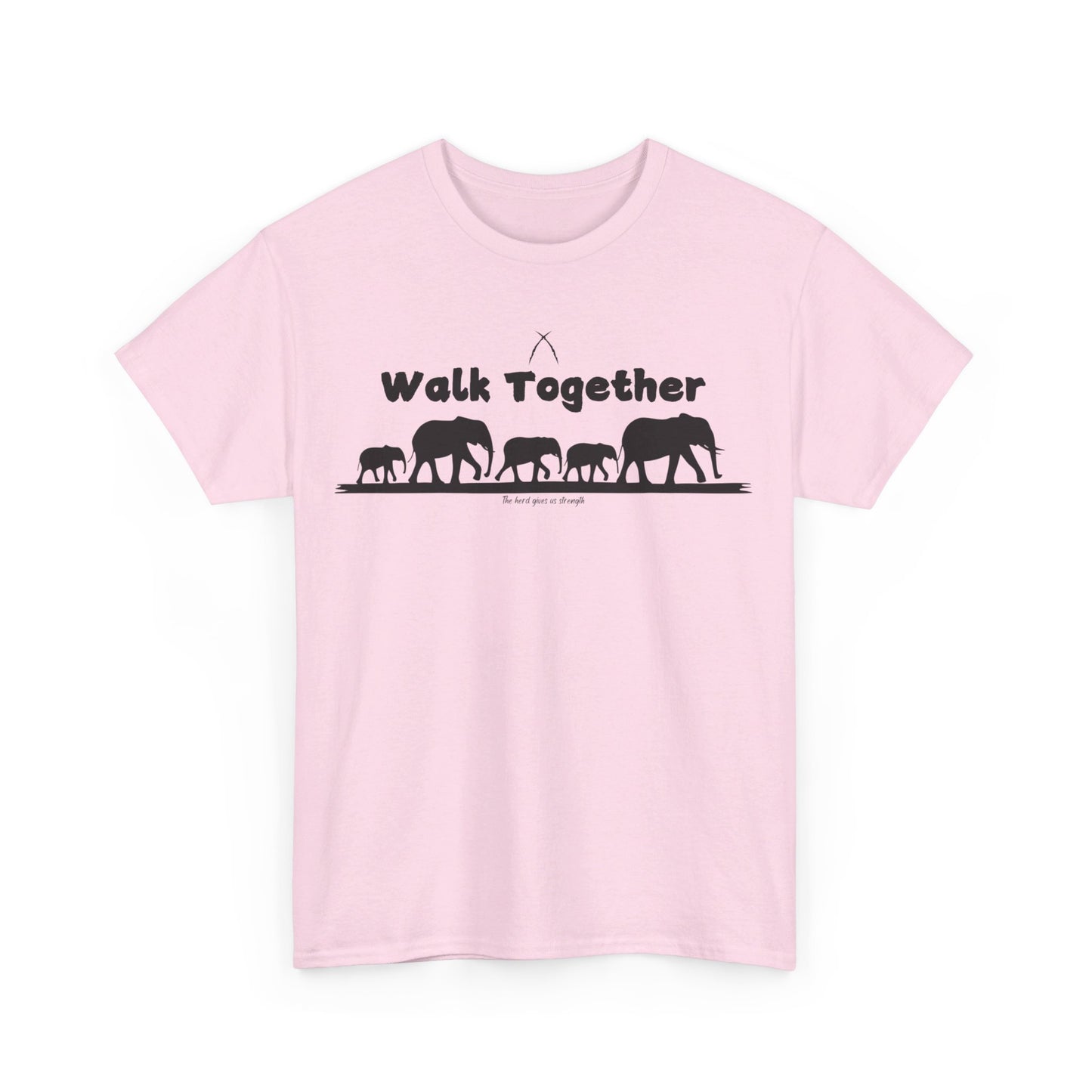 Walk Together Elephant Tee