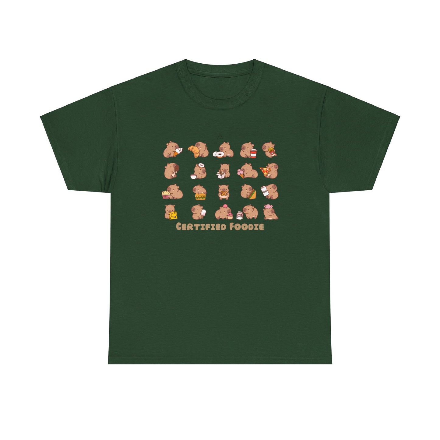 Certified Foodie Capybara Tee