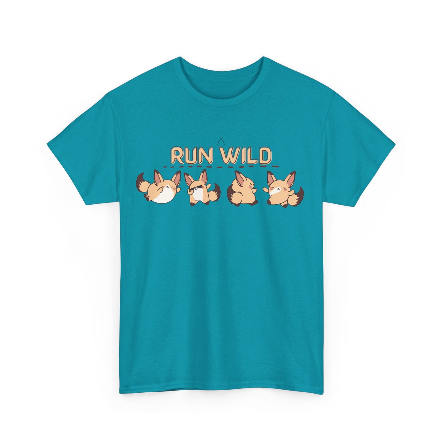 Run WILD Fennec Fox Tee