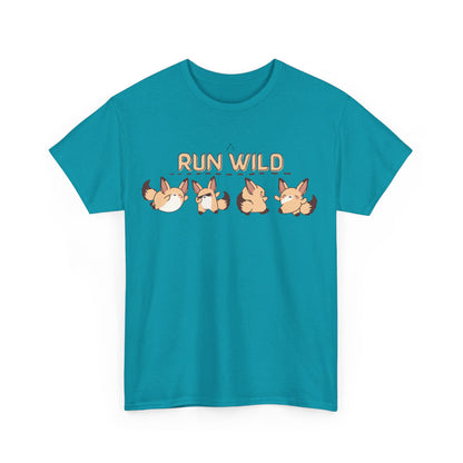 Run WILD Fennec Fox Tee