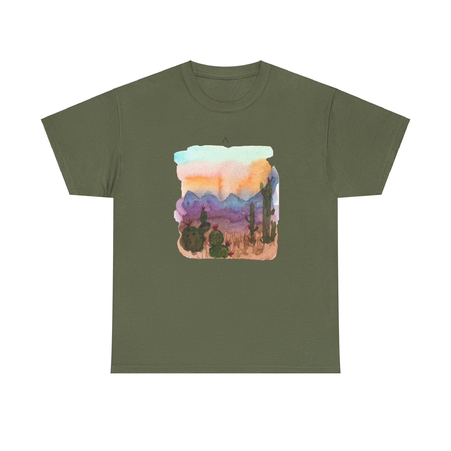 Cactus Watercolor Tee